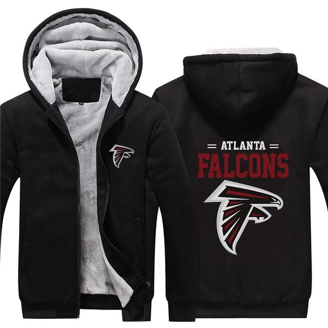 3D Atlanta Falcons Sweatshirt Jacket